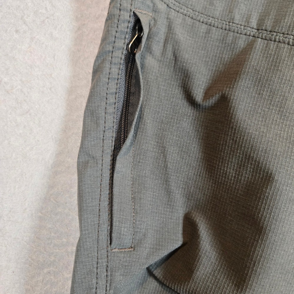 Kuhl Shorts Mens 34 Renegade Charcoal Gray Ripstop Cargo Hiking Outdoor Active - Picture 11 of 14